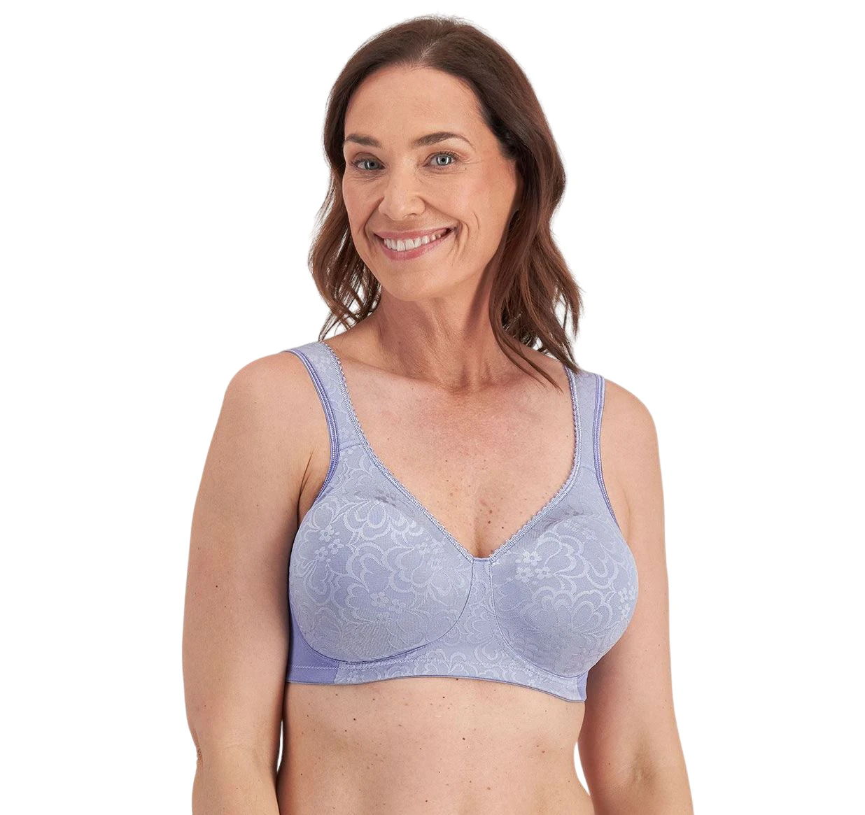 Playtex Womens Ultimate Lift And Support Bra - Mystic Violet Elastane/Nylon - Violet