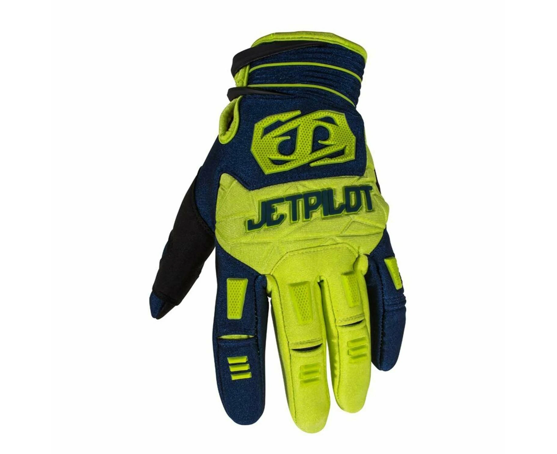 Jetpilot Matrix Water Ski Race Glove Blue/lime #ja6300 Sizes S 2xl