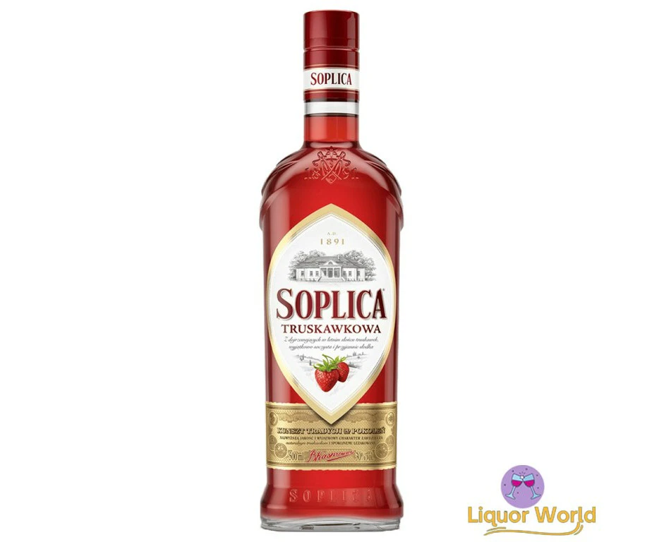 Soplica Polish Strawberry Vodka Liqueur 500mL