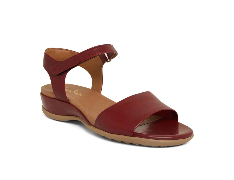 Womens Footwear Wide Steps Camden Cherry Glove Sandal