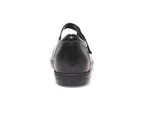 Womens Footwear Wide Steps Larissa Black Glove Flat