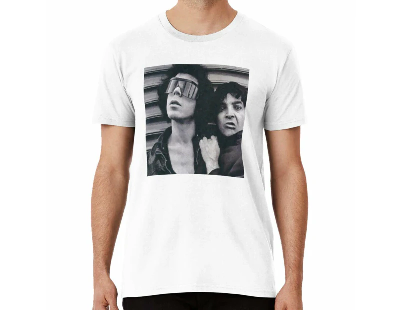 Suicide Band Digital Painting T-shirt alan vega martin rev - White