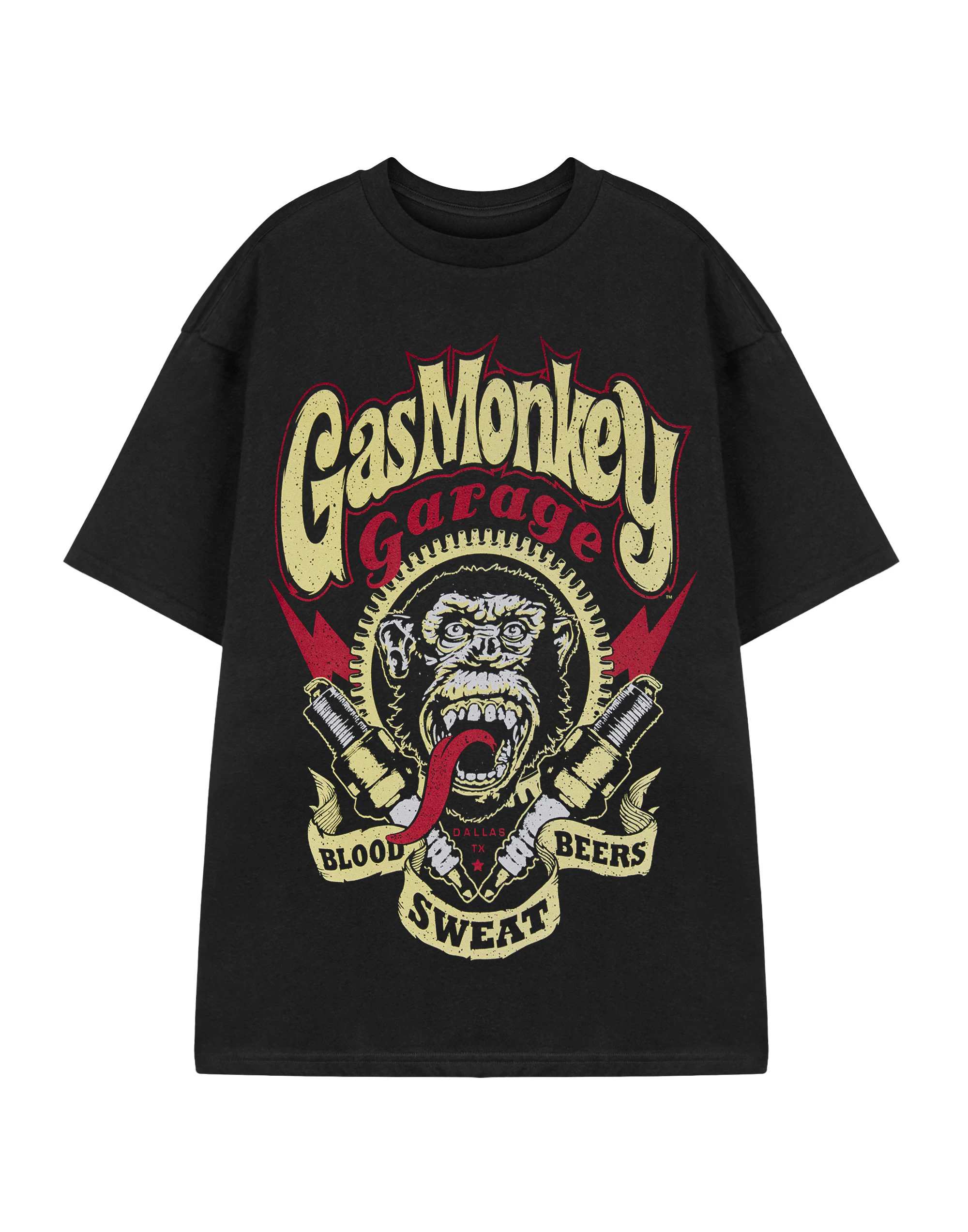 Gas Monkey Garage Mens Short Sleeved T-Shirt (Black)