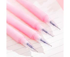 Flower Ballpoint Gel Pen,Silicone Cherry Blossom Fine Point Black Rollerball Gel Ink Pen for Office School,14pcs
