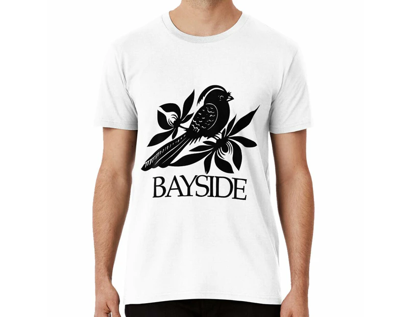 Bayside Band Logo T-shirt pop punk bands lyrics - White