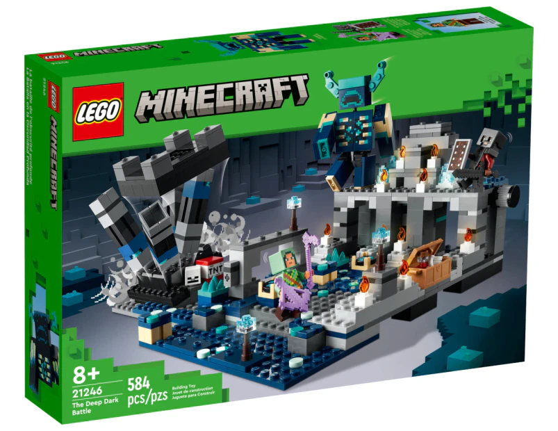 Lego Minecraft The Deep Dark Battle