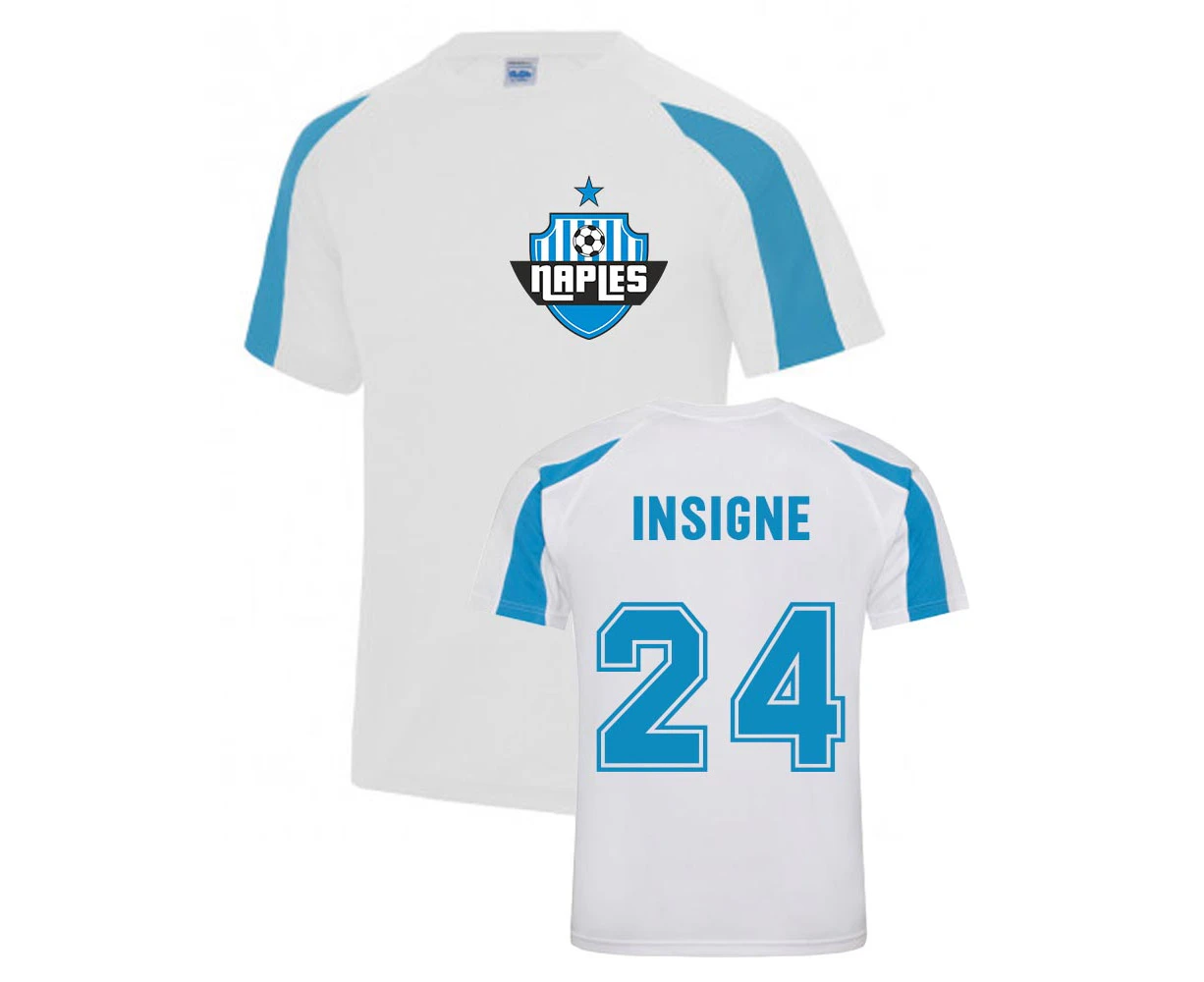 Lorenzo Insigne Napoli Sports Training Jersey (White)