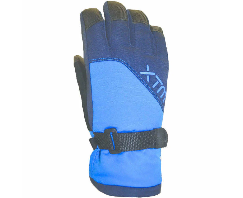 Xtm Zoom Kids Snow Ski Winter Gloves Bright Blue