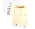 Innovative Doughnut Rack DIY Wall Hanging Storage Rack Christmas Party Decoration