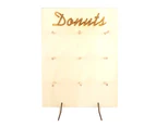 Innovative Doughnut Rack DIY Wall Hanging Storage Rack Christmas Party Decoration