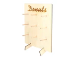 Innovative Doughnut Rack DIY Wall Hanging Storage Rack Christmas Party Decoration