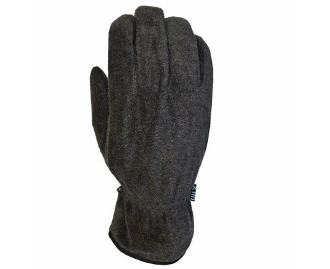 Xtm Cruise Winter Fleece Snow Gloves Dark Grey Marle Mens