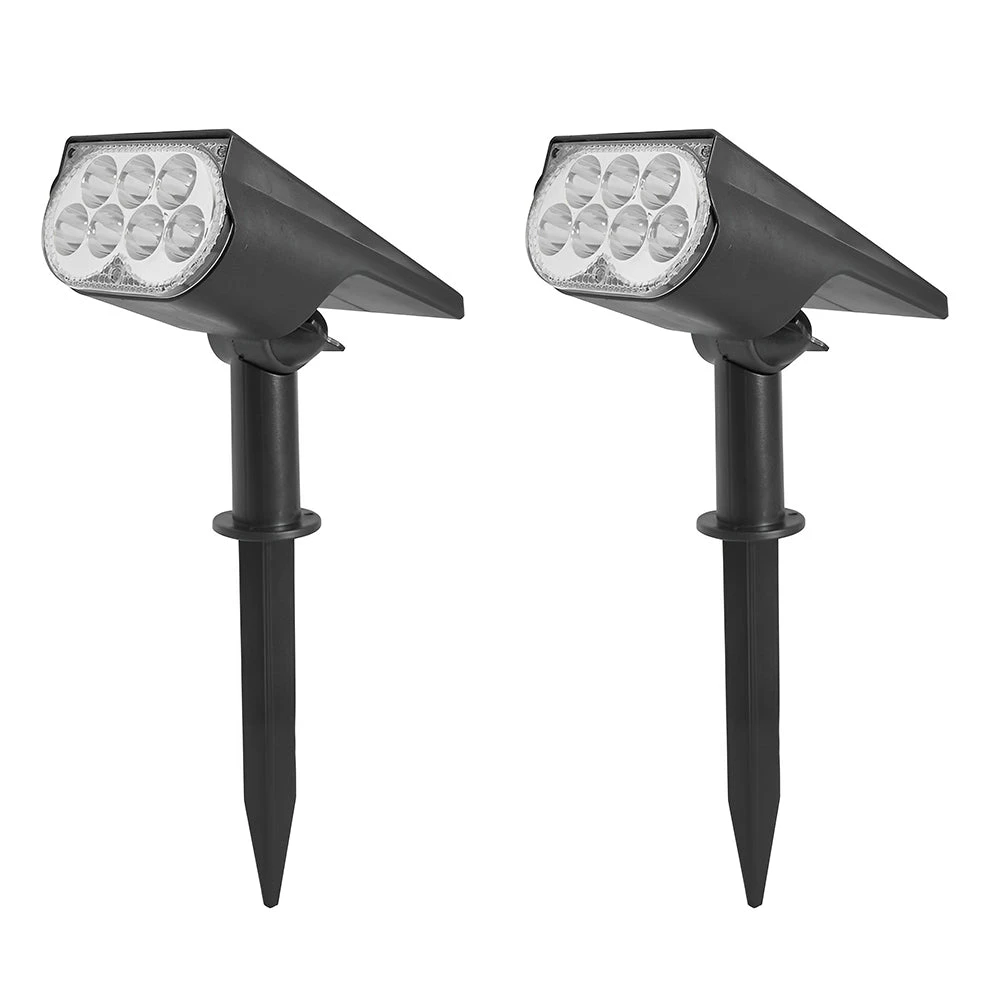 Hansona Solar Outdoor Ground Spotlights