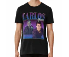 carlos btr T-shirt big time rush pop music kendall knight kendall schmidt - Black