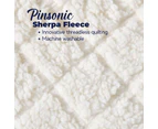 Dreamaker Pinsonic Sherpa Fleece Electric Blanket