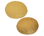 47" Glitter Sequin Tablecloth Cover Round Sparkly Wedding Party Events Decoration Gold