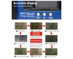 30A Solar Charge Controller 12V 24V Regulator Auto Dual USB Mppt Battery