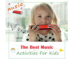 Kids Musical Instruments,Wooden Percussion Instruments Toy for Kids  Educational Musical Toys Set for Boys and Girls with Storage Bag