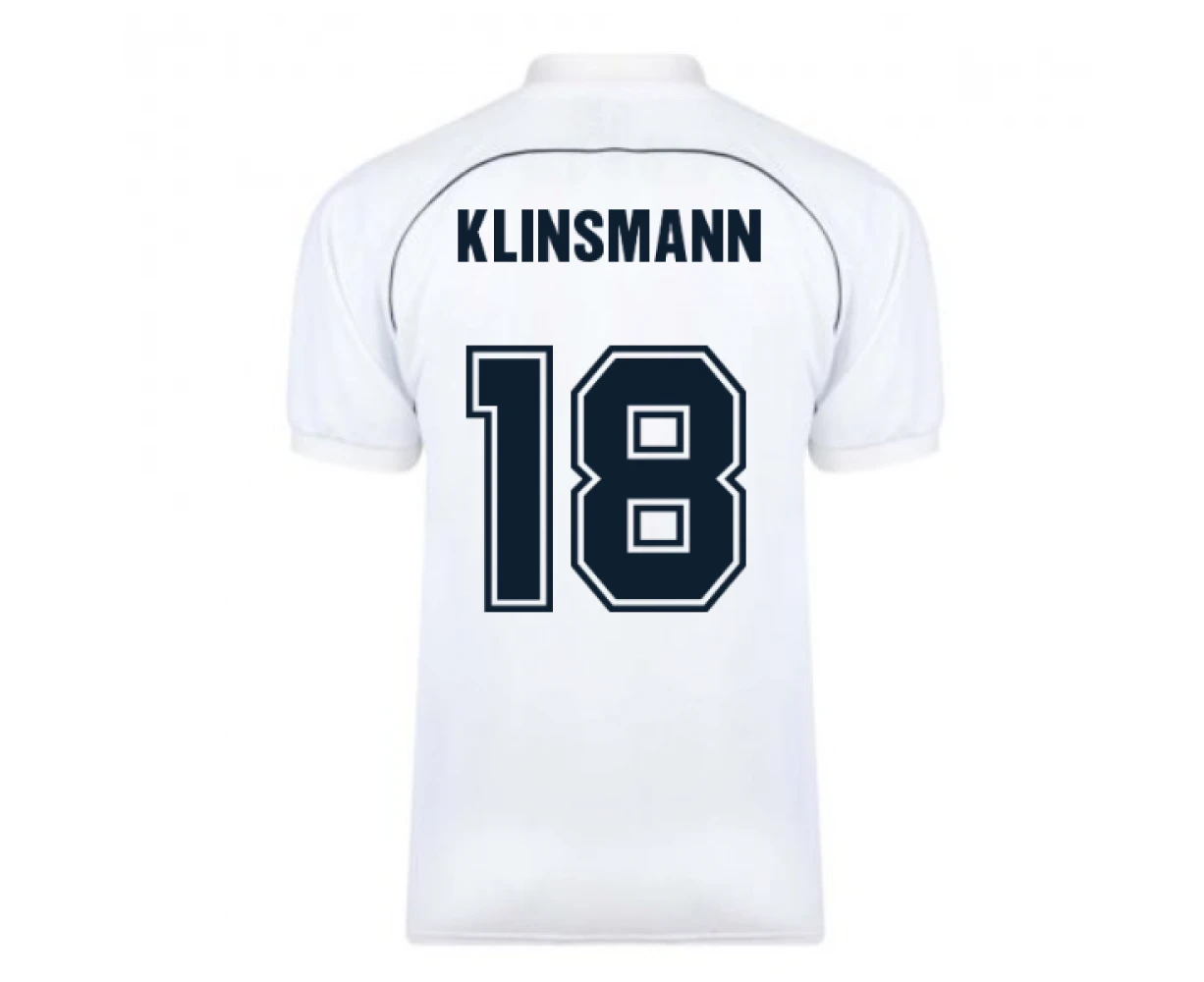 Tottenham Hotspur 1986 Retro Football Shirt (KLINSMANN 18)