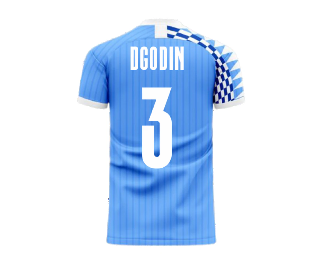 Uruguay 2023-2024 Home Concept Football Kit (Libero) (D GODIN 3)