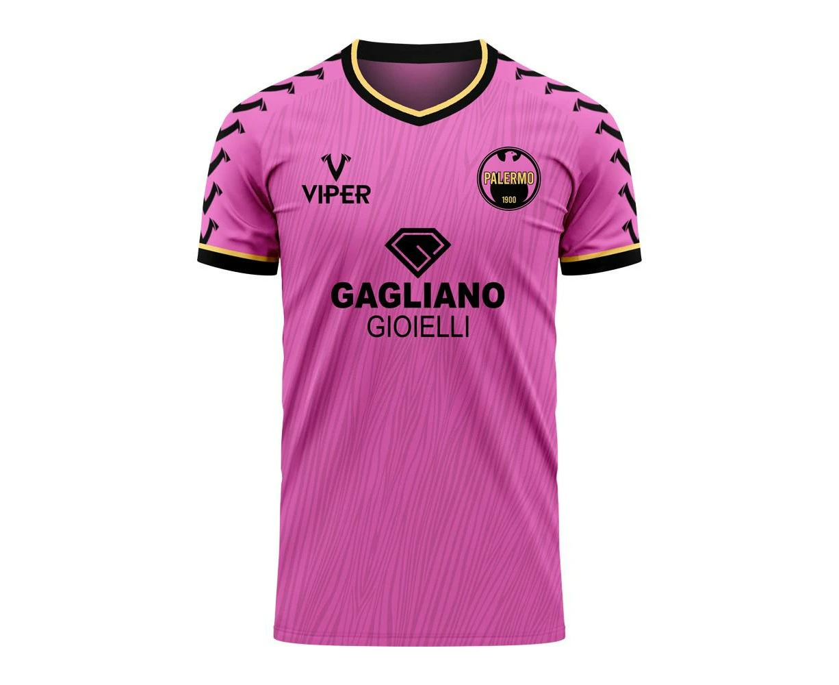 Palermo 2023-2024 Home Concept Football Kit (Viper) - Kids (Long Sleeve)