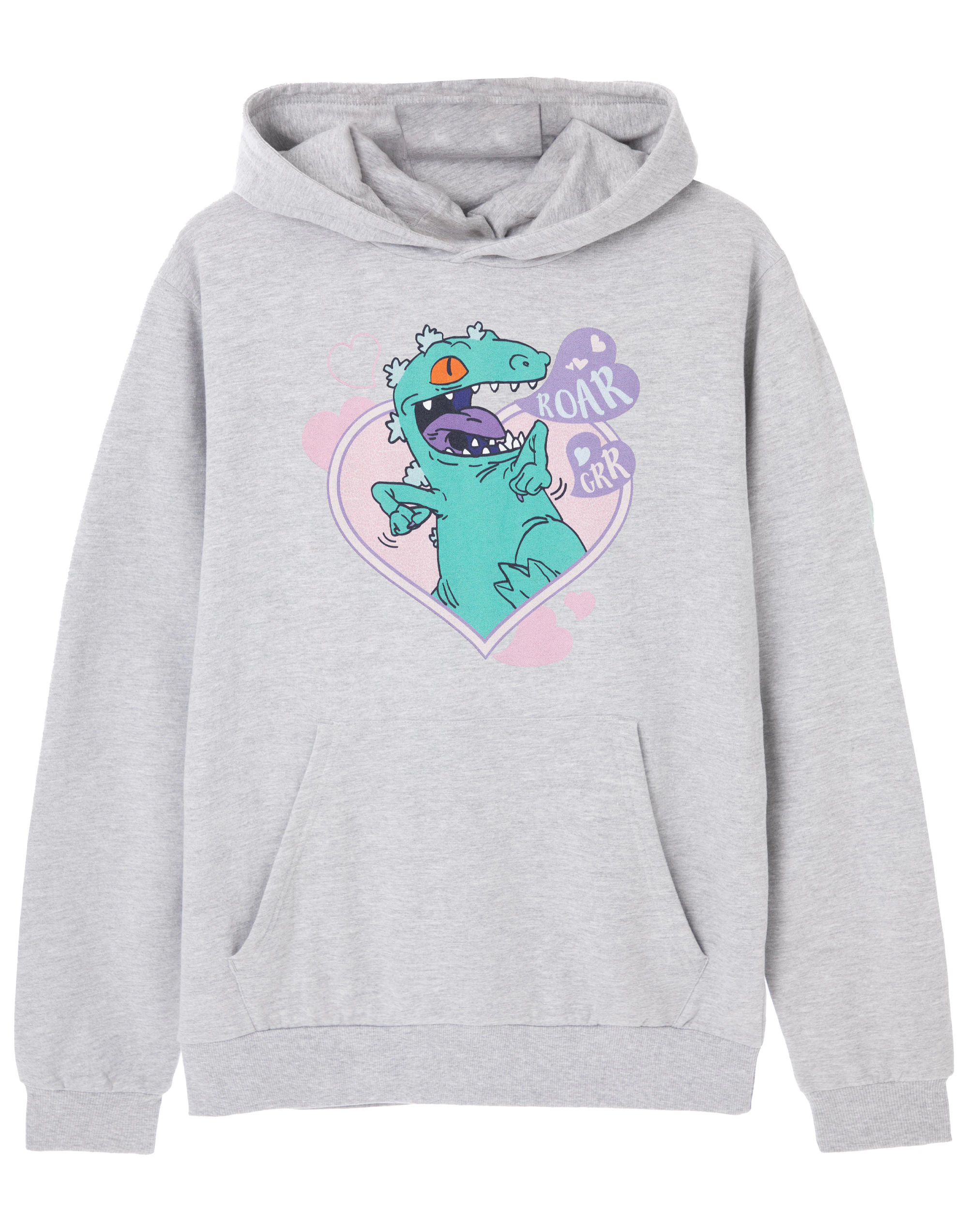 Rugrats Womens Hoodie (Grey)