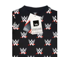 WWE Boys Short Sleeved T-Shirt (Black)