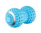 Hansona Vibrating Massage Roller for Spine Back Muscle Relaxation - Blue