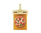 Pizza Cutting Board with Handle for Kitchen Fruit Vegetables Cheese Bread Cutting