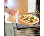 Pizza Cutting Board with Handle for Kitchen Fruit Vegetables Cheese Bread Cutting