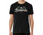 Official Merchandise of Sabaton Band Classic T-shirt - Black