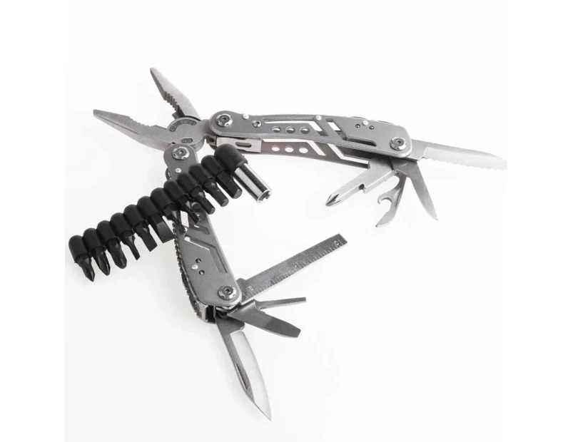 Steel Multitool Camping tool All in one Folding Pliers / multi tool pocket knife