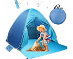 Pop Up Beach Tent, Sun Shade Shelter Youth Beach Shade, UPF 50+ Anti UV Instant Portable Tent Sun Shelter