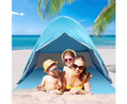 Pop Up Beach Tent, Sun Shade Shelter Youth Beach Shade, UPF 50+ Anti UV Instant Portable Tent Sun Shelter