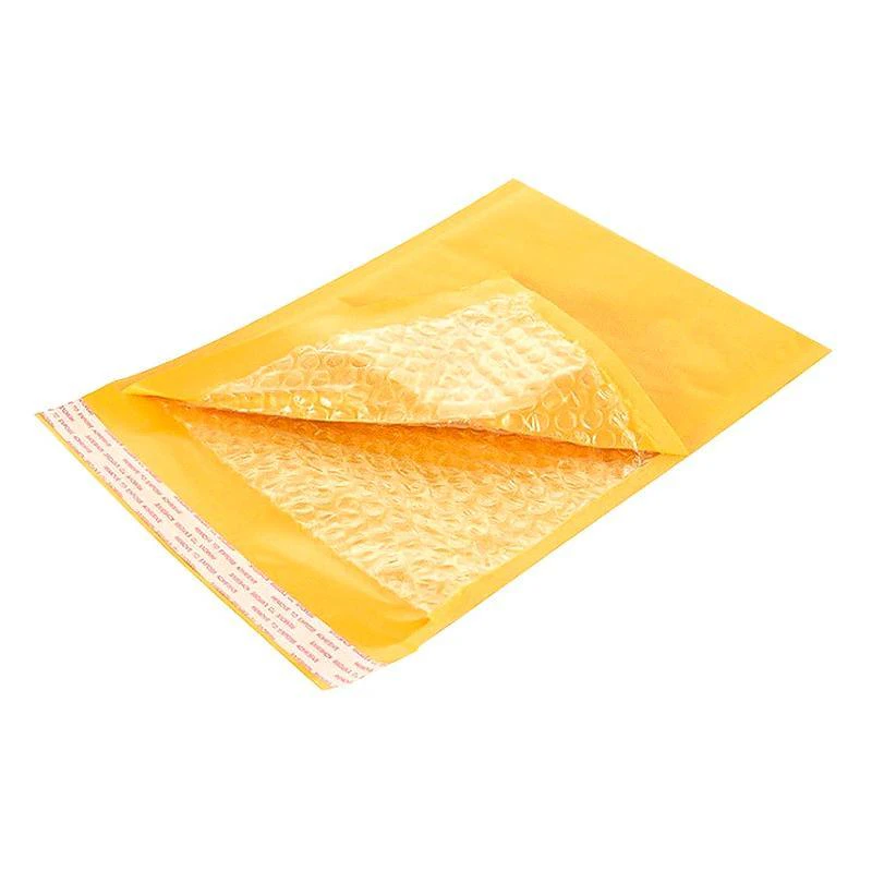 25PCS Poly Bubble Mailer Yellow Colour Multi-Size Plastic Padded Bag