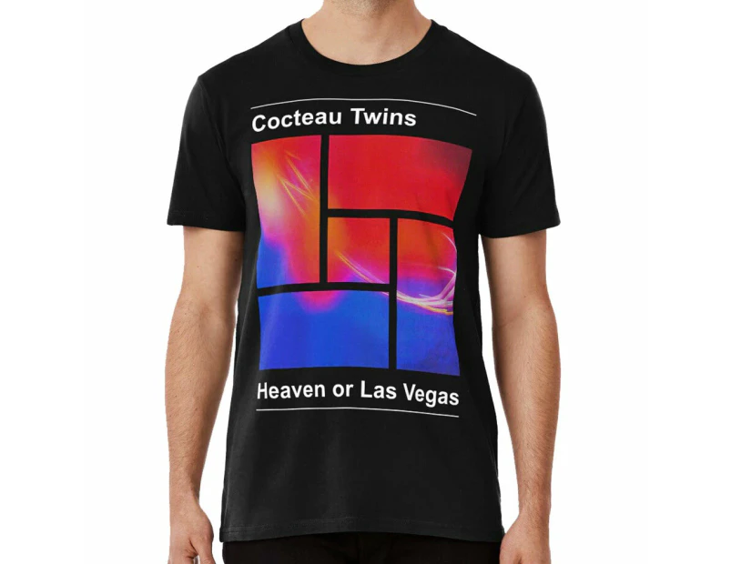 Heaven or Las Vegas T-shirt the jesus and mary chain shoegaze post punk indie - Black