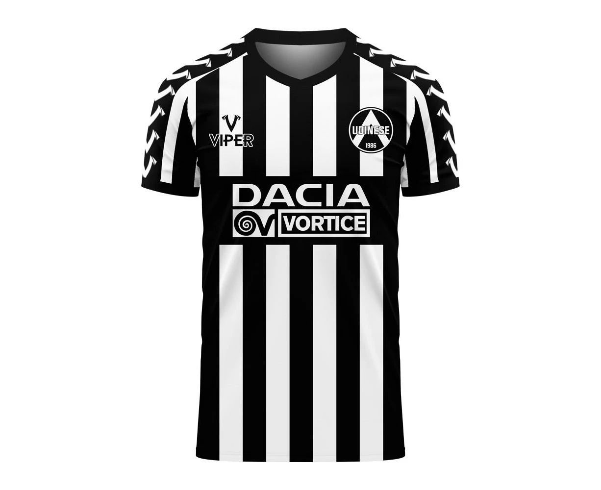 Udinese 2023-2024 Home Concept Football Kit (Viper) - Kids