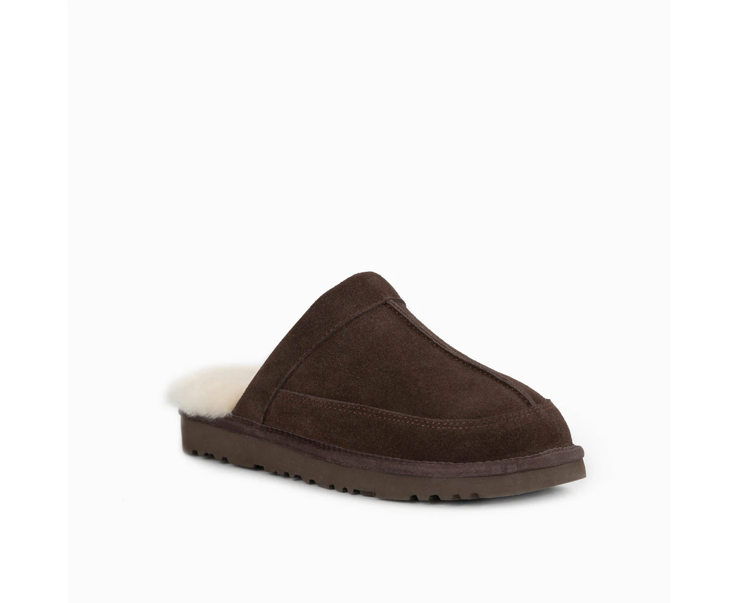 Ugg Carter Men's Slipper (Water Resistant) - Chocolate - Copper