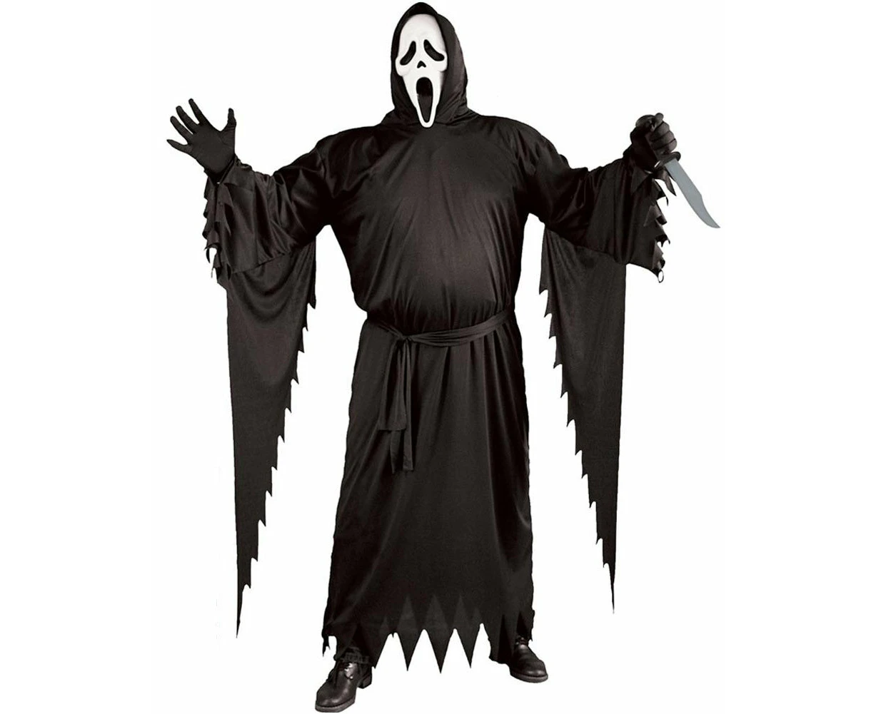 Scream Ghost Face Mens Plus Size Costume