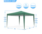 2Mx2M Gazebo Pop Up Folding Outdoor Camping Marquee Wedding Party Canopy Tent