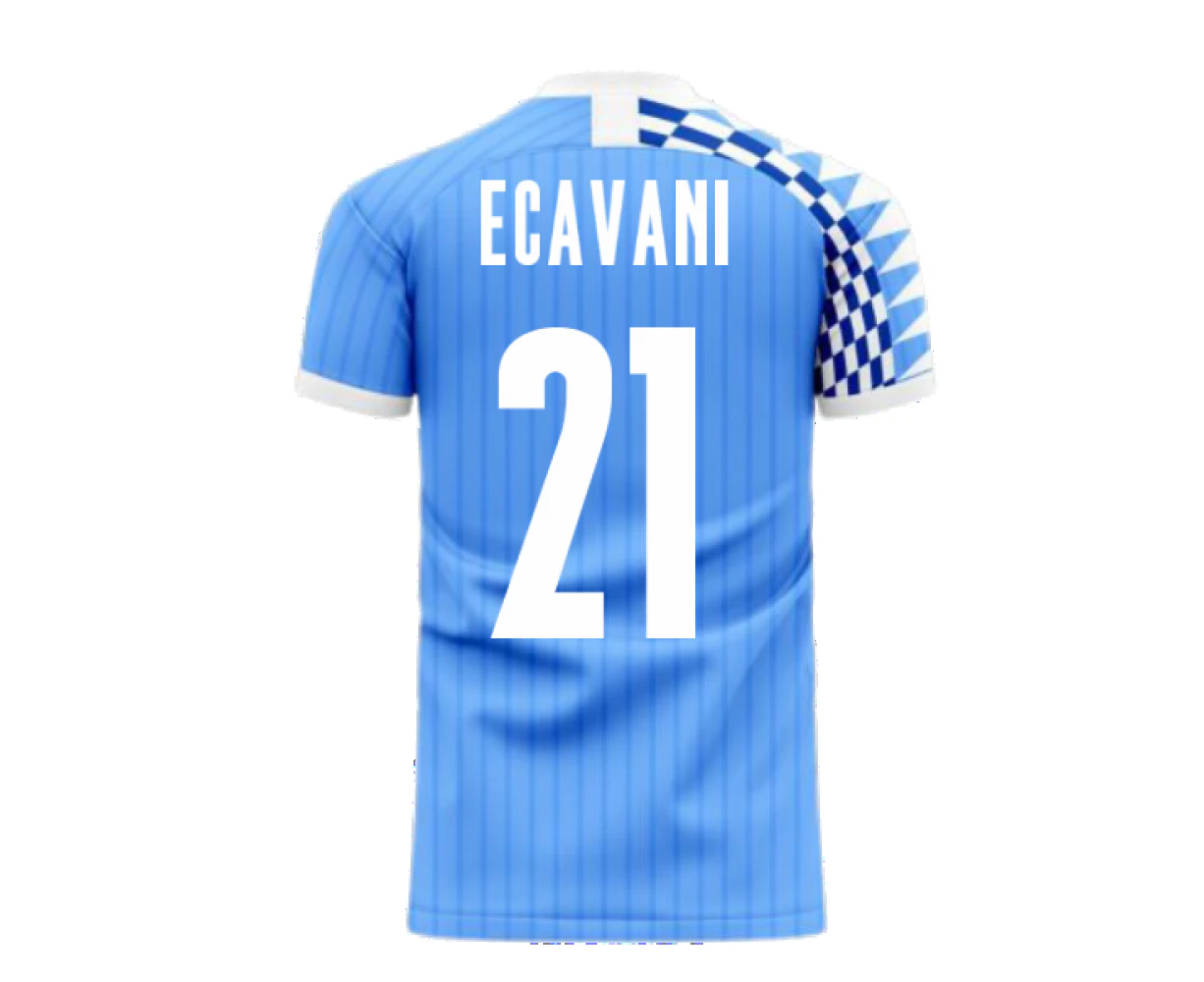 Uruguay 2023-2024 Home Concept Football Kit (Libero) (E CAVANI 21)