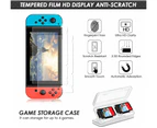 28 in 1 Accessory Storage Case for Nintendo Switch/OLED Case Kit，Switch/OLED, Carrying Case Travel Case Shock & Drop Resistant Protective Case