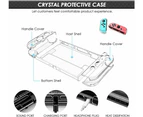 28 in 1 Accessory Storage Case for Nintendo Switch/OLED Case Kit，Switch/OLED, Carrying Case Travel Case Shock & Drop Resistant Protective Case