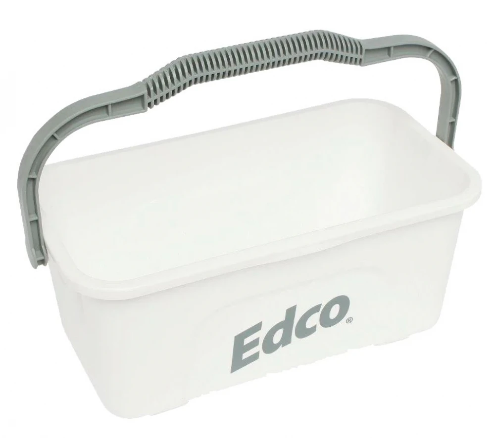 Edco 280 Mop and Squeegee Bucket All Purpose - White Single - 11 L