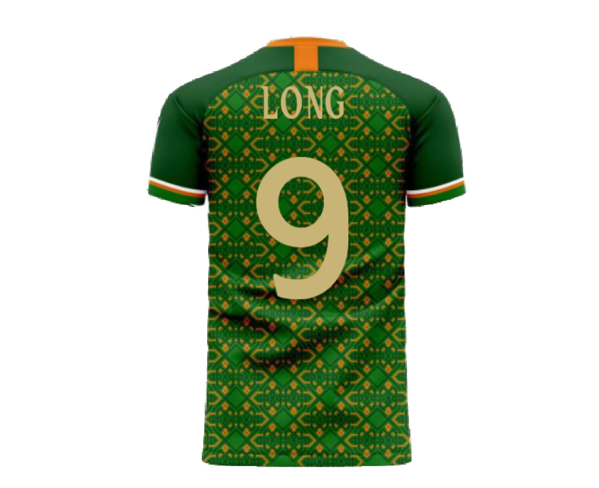 Ireland 2023-2024 Home Concept Football Kit (Libero) (LONG 9)