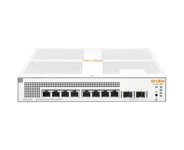 HPE Instant On 1930 JL681A 8-Port Smart Managed Layer 2+ Switch with 2 x SFP, 8 x 802.3af/at PoE Port (Max 124W) [JL681A]