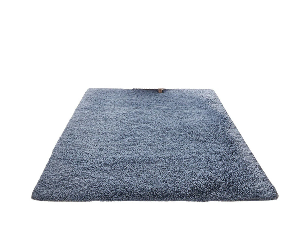 Floor Rug Rugs Fluffy Area Carpet Shaggy Soft Large Pads Living Room Bedroom Pad-Grey-160*230cm