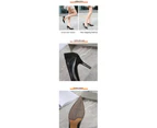 Women's Stiletto Pumps Pointy Toe Dress Shoes Slip on Pumps-Apricot color