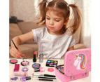 Kids Makeup Sets for Girls, Washable Girls Make Up Set Kids Toys, Real Childrens Make Up Set for Kids Princess, Christmas Birthday Gifts