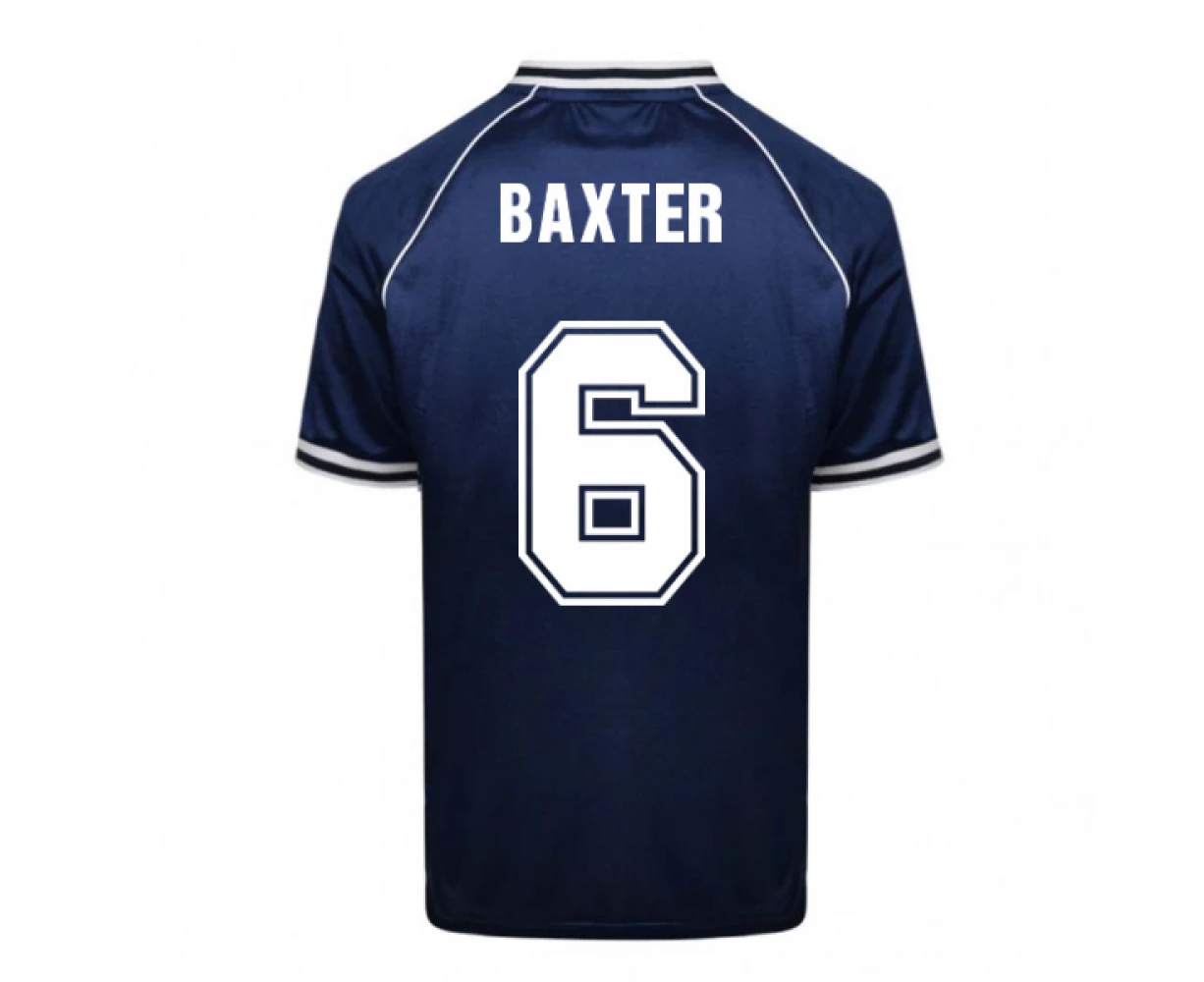 Scotland 1978 World Cup Retro Football Shirt (BAXTER 6)